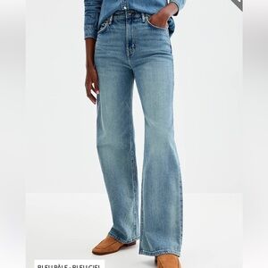 Ralph Lauren Denim Jeans with Tan Stitching